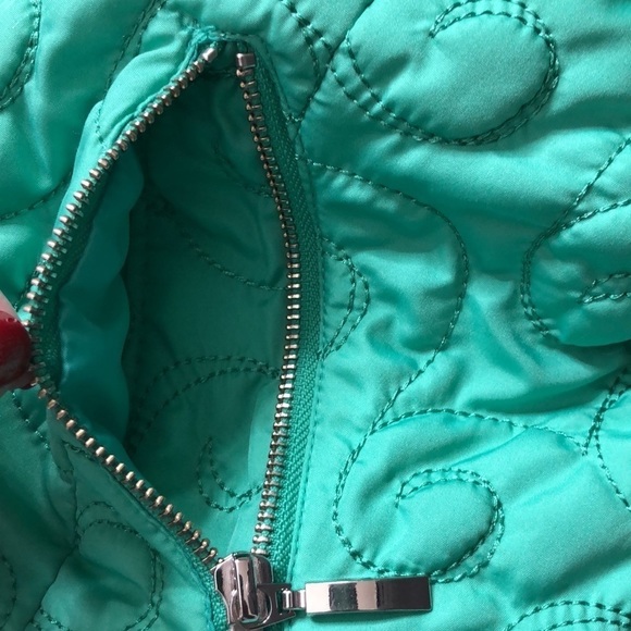Christopher & BANKS - Seafoam Green Quilted Full Zip Front Vest - Size Medium - Picture 5 of 7
